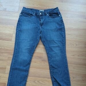 Signature by Levi Strauss Indigo Straight Leg Jeans